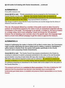 charter alternatives 3 and 4