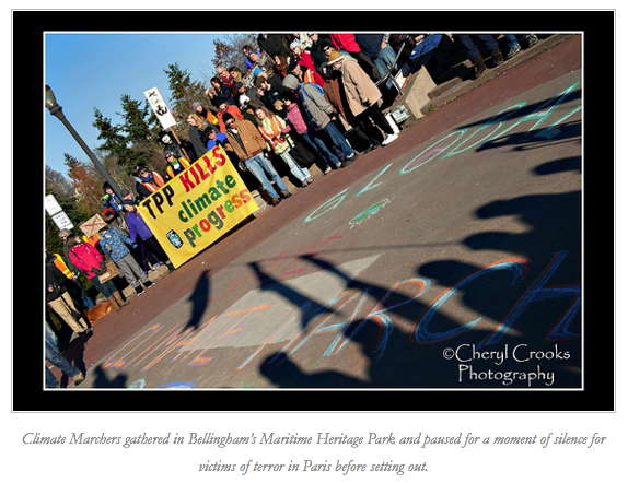 cheryl crooks climate march