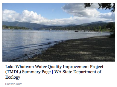 Lake Whatcom Water Quality