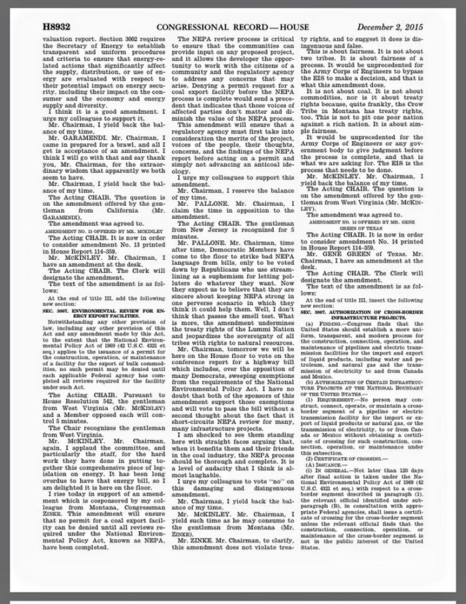 congressional record