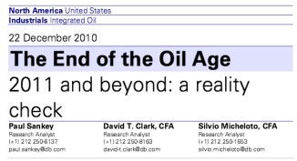 end of the oil age
