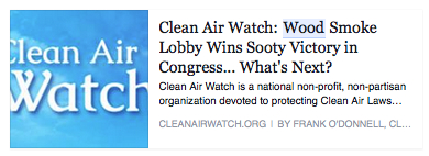 clean air watch