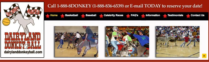 dairyland donkey ball pull