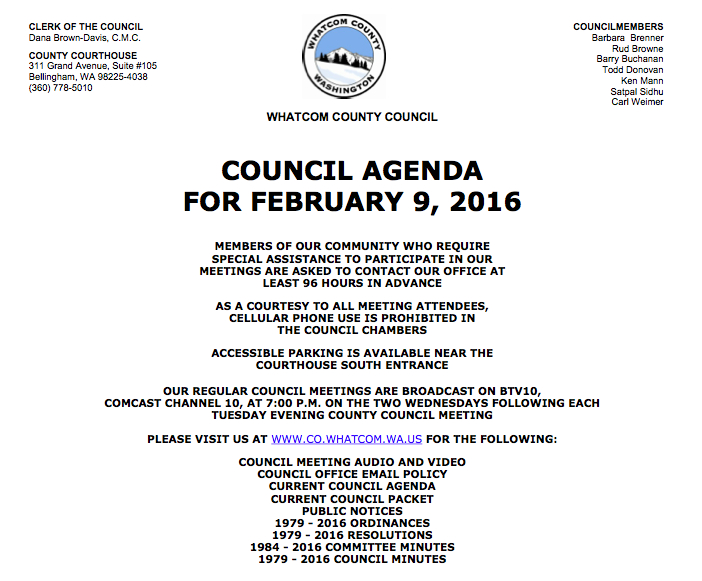 feb 9 council agenda