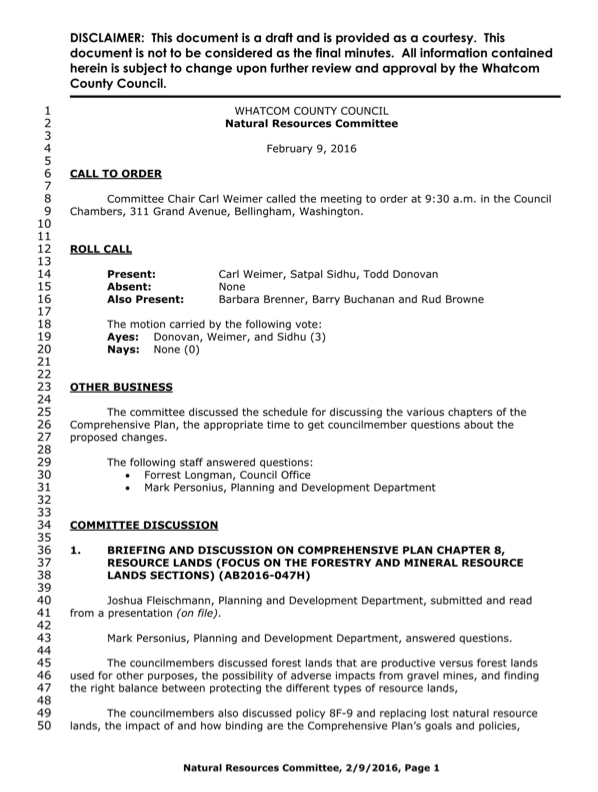 Natural resources comm feb 9 2016 p1