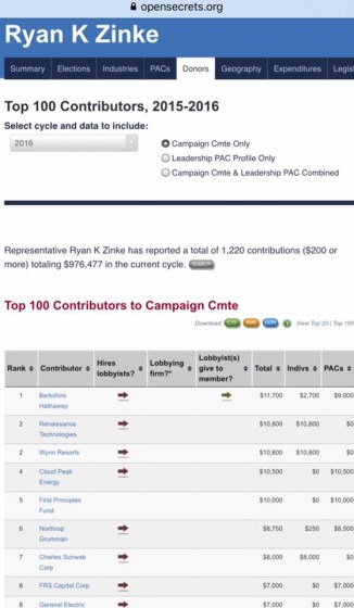 zinke coal money.jpg