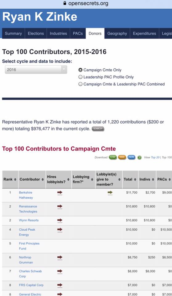zinke coal money.jpg