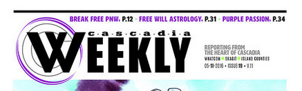 cascadia weekly cover