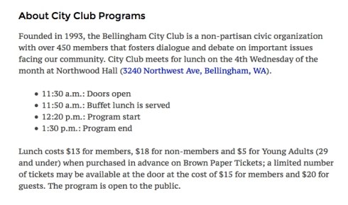 city club programs