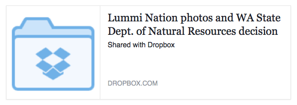 Lummi photos dropbox
