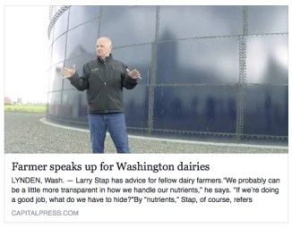 Farmers speak up for dairies