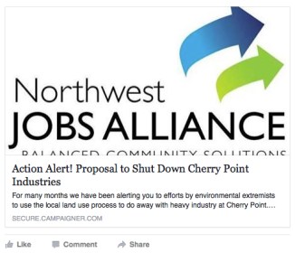 nwja action alert cherry point