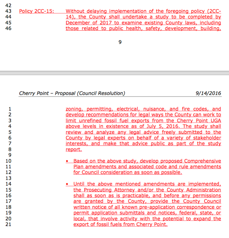 policy 2CC-15 council proposal