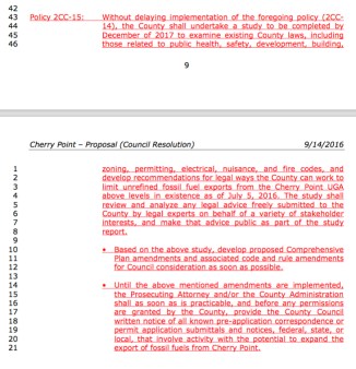 policy 2CC-15 council proposal