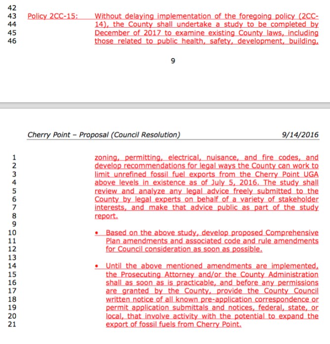 policy 2CC-15 council proposal
