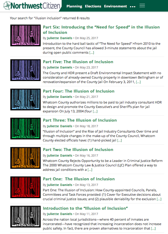 illusion of inclusion series