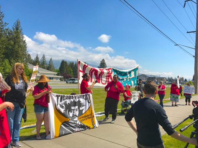 stand up against hate rally