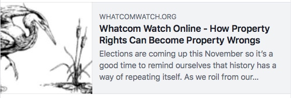 whatcom watch property wrongs
